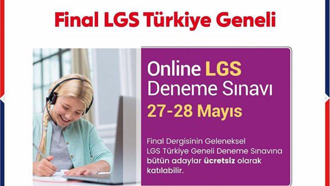 FİNAL LGS Türkiye Geneli ÜCRETSİZ Online Deneme Sınavı